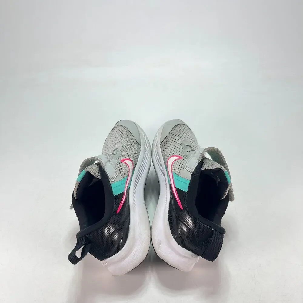 Nike Star Runner 3 SE Gray Teal Pink Shoes Sneakers DD1150-001 Youth Size 3Y